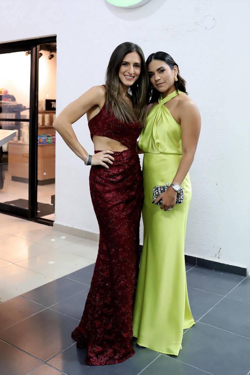 Dominique Abedrabbo y Desiré Chicas.