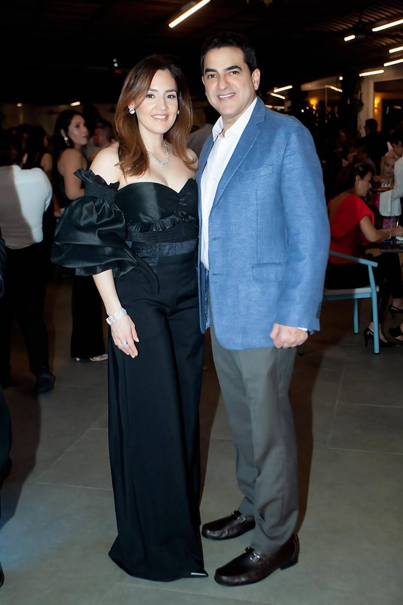 Lourdes y Carlos Abufele.