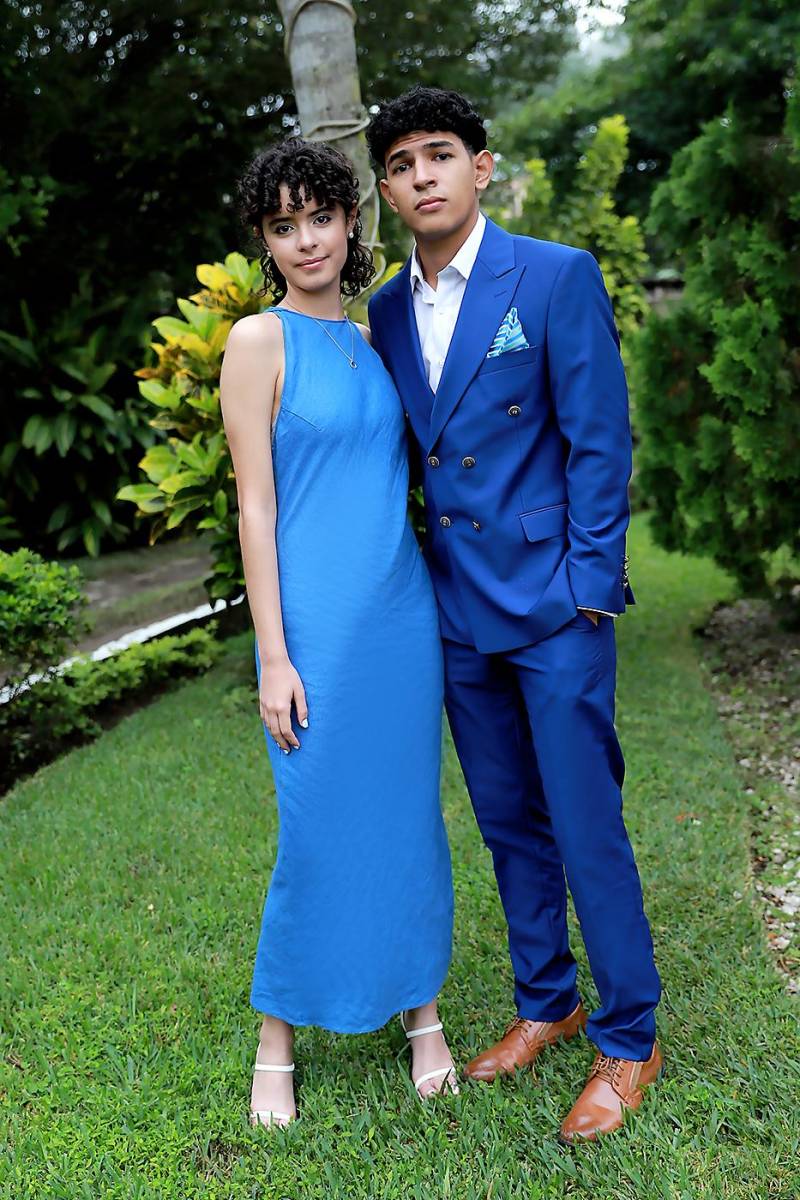 Emiliana Danay Leyva y Carlos Romero. 