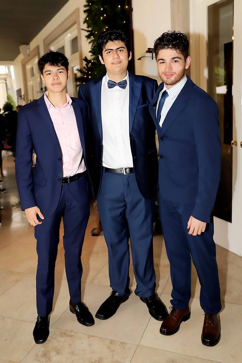 Roberto Alvarado, Emilio Bendeck y Sebastian Ulloa