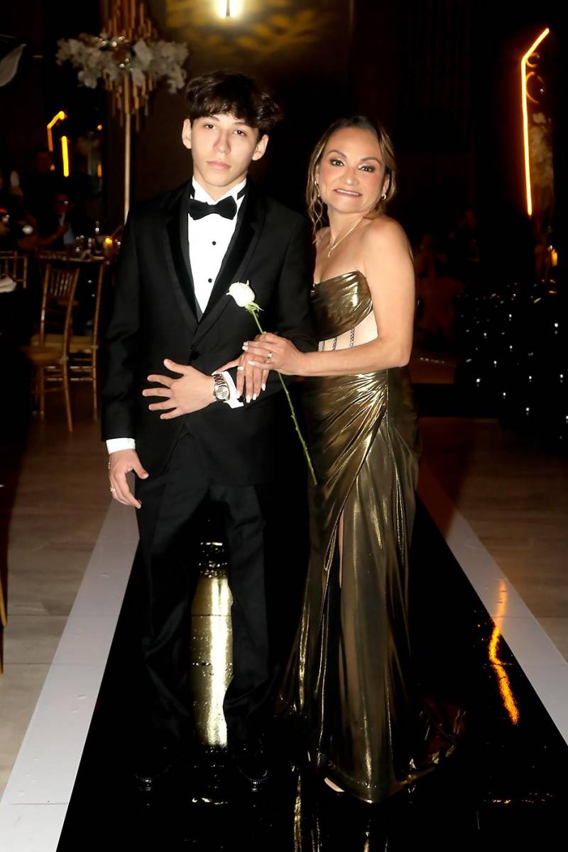Diego Ramos y su madre Orfelia López