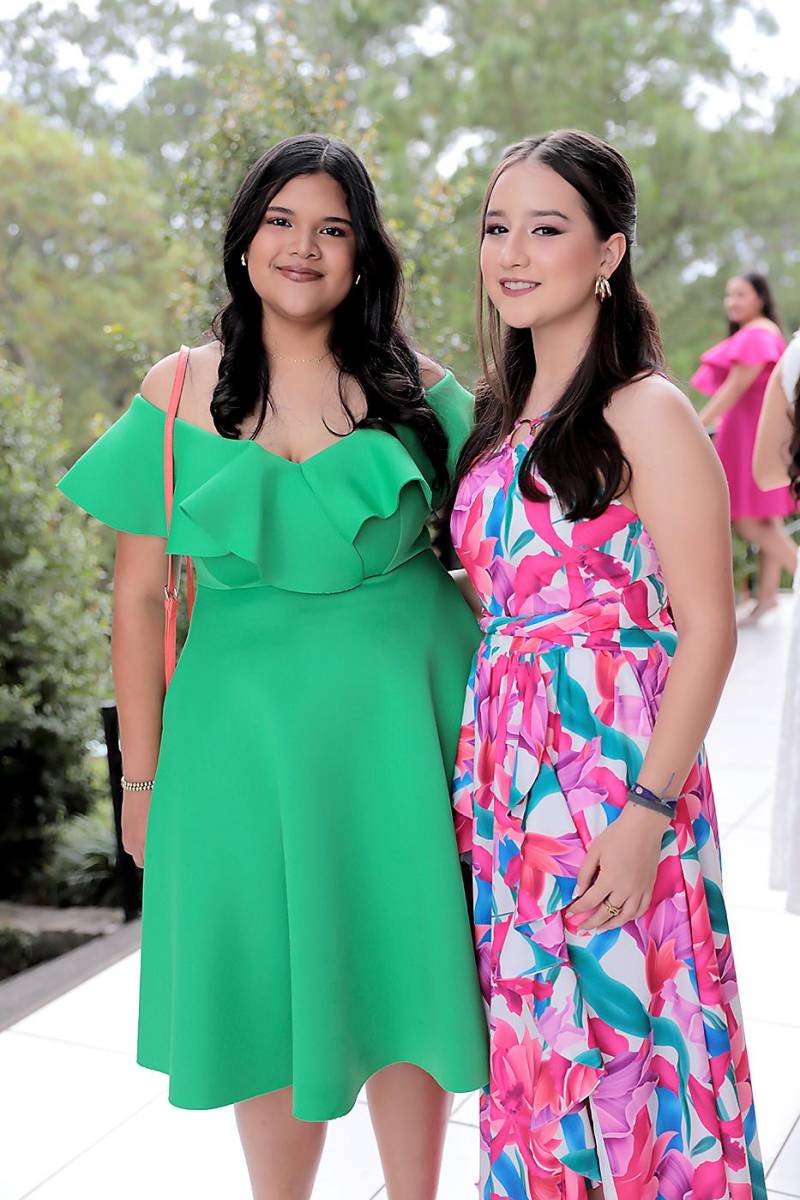 Mariangel Rojas y Sofía Panting.