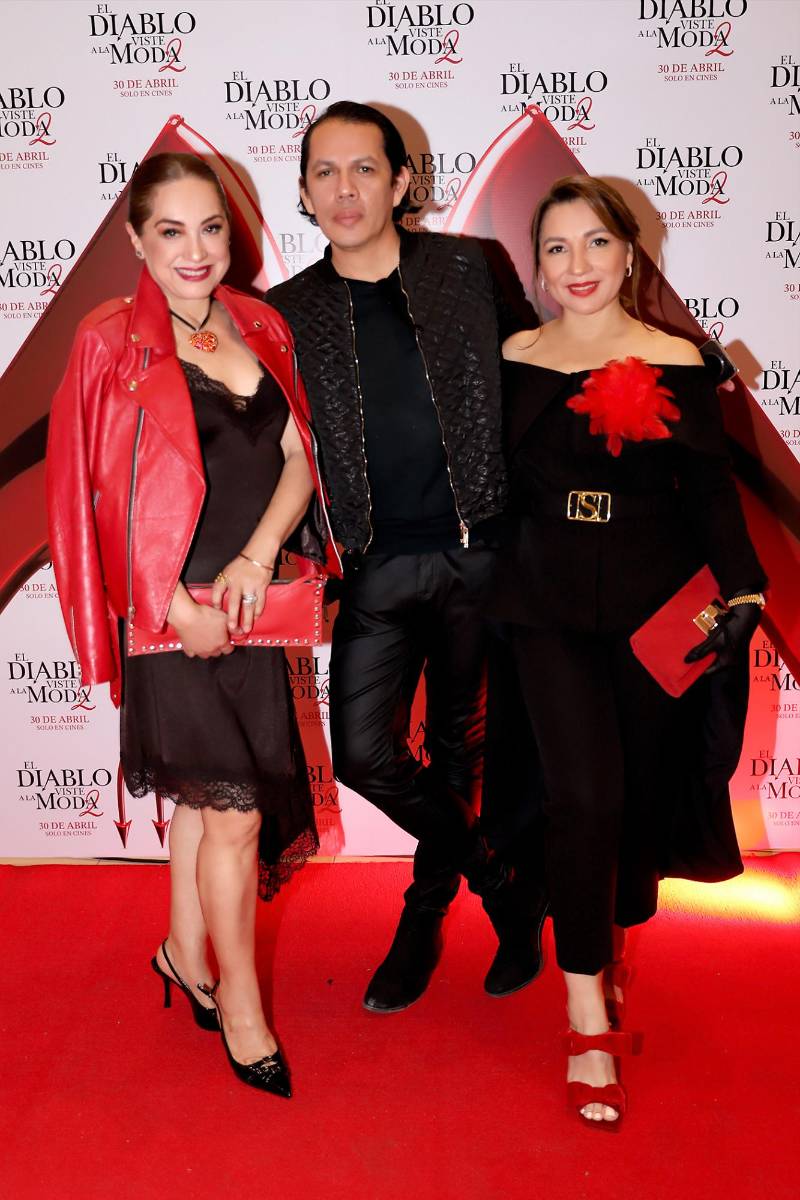 Marisela Cano, Roberto Ramírez y Sandra Noguera