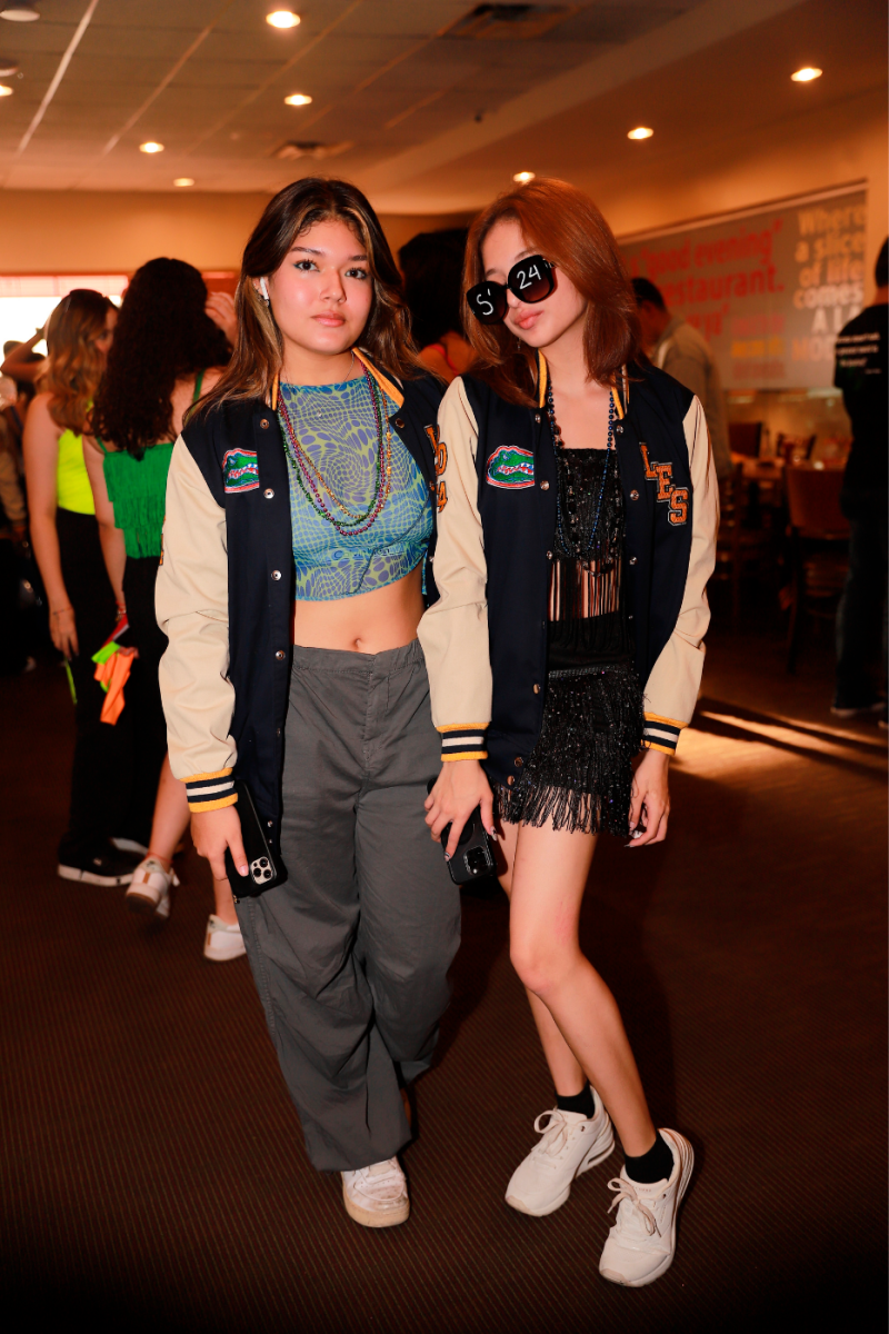 Marisabella Albir y Katherine Rosales.