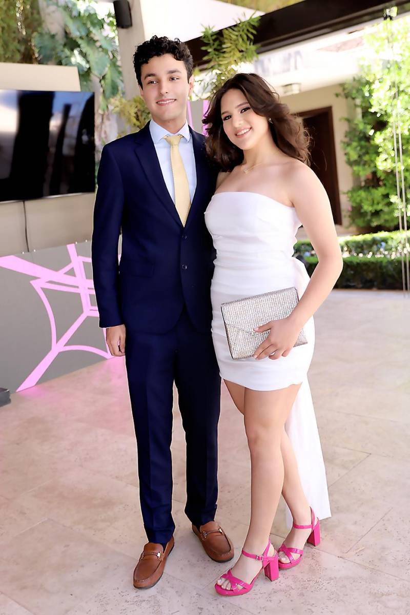 Gustavo Álvarez y Nicole Girbal.
