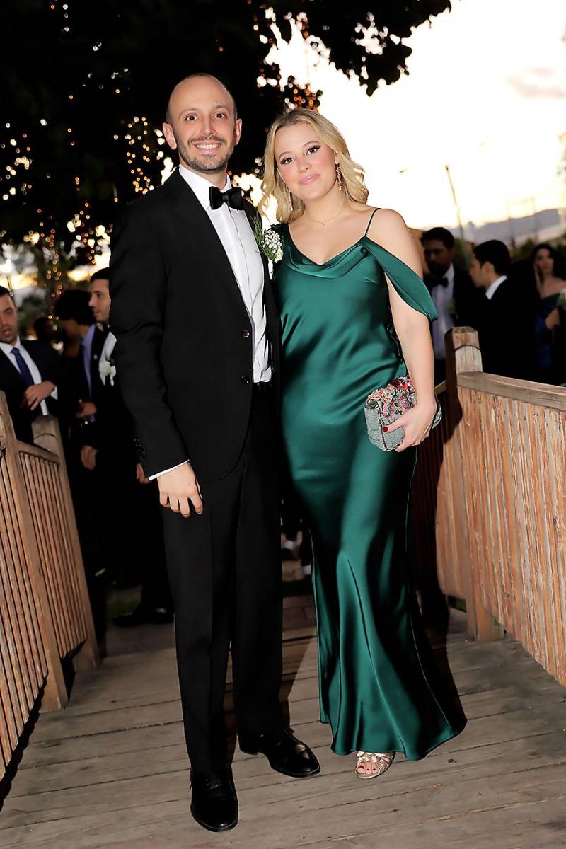 Javier Segovia e Isabella Carrión