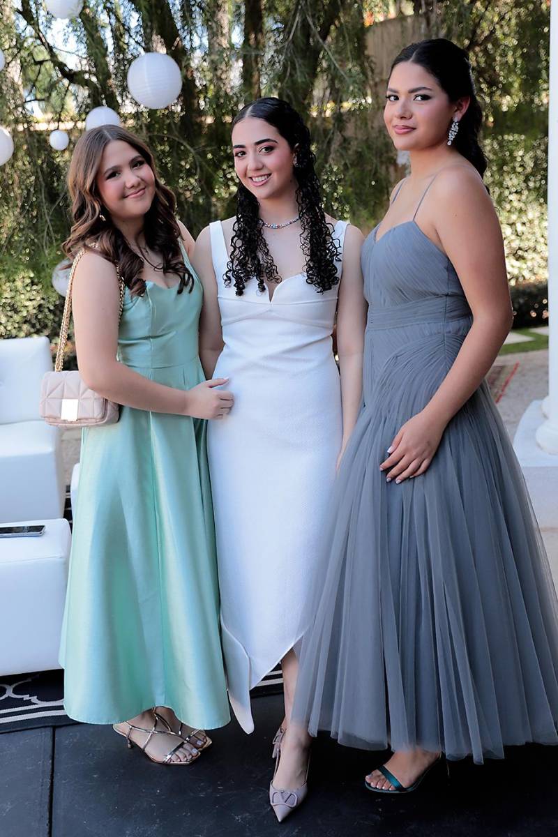 Gianna Lagunes, Adriana Atala y Mariana Paz.