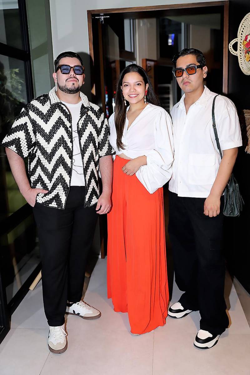 Brian Hernández, Ana Gómez y Jeyson García.