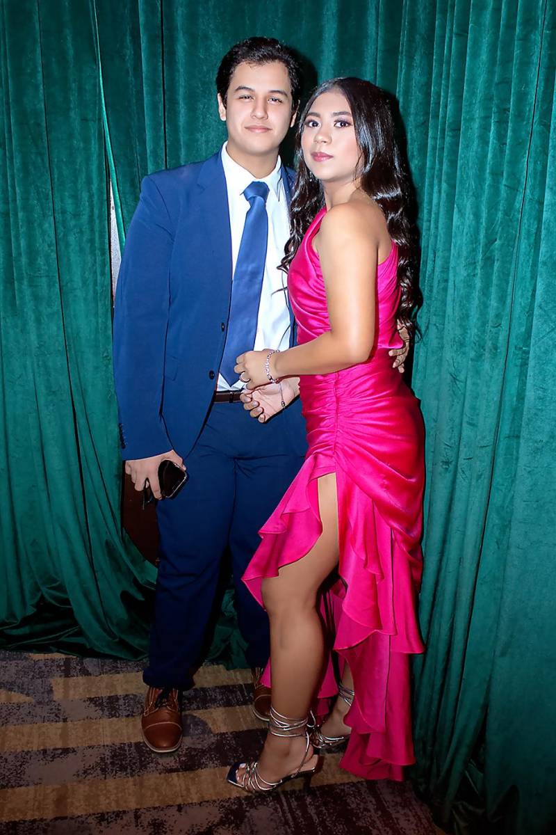 Joel Osorto y Camila Valladares.