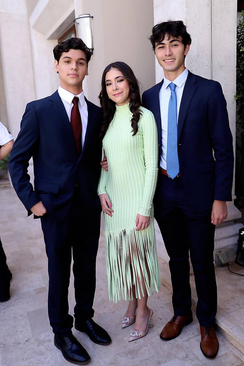 Marc Fiechter, Arianne Bulnes y Abraham Kafati. 