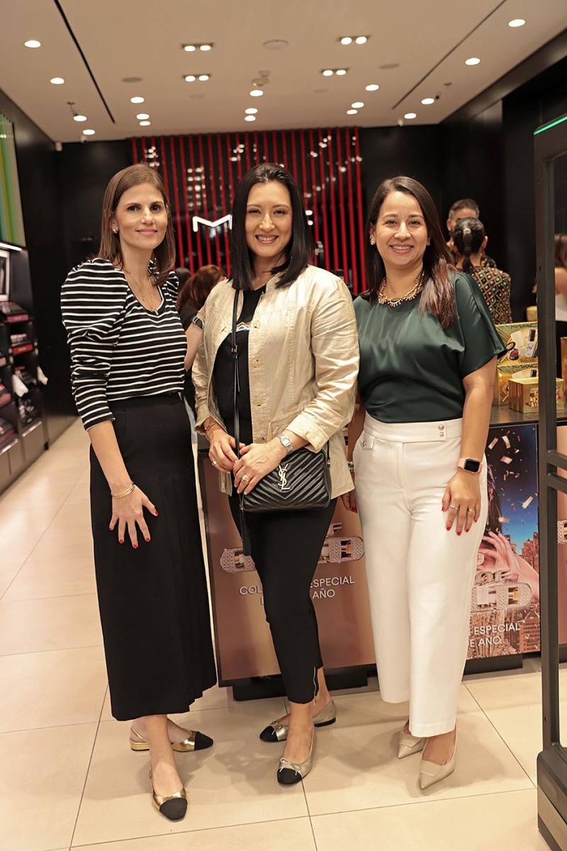 Pamela Cruz, Marisol de Pierrefeu y Lila Fúnes.