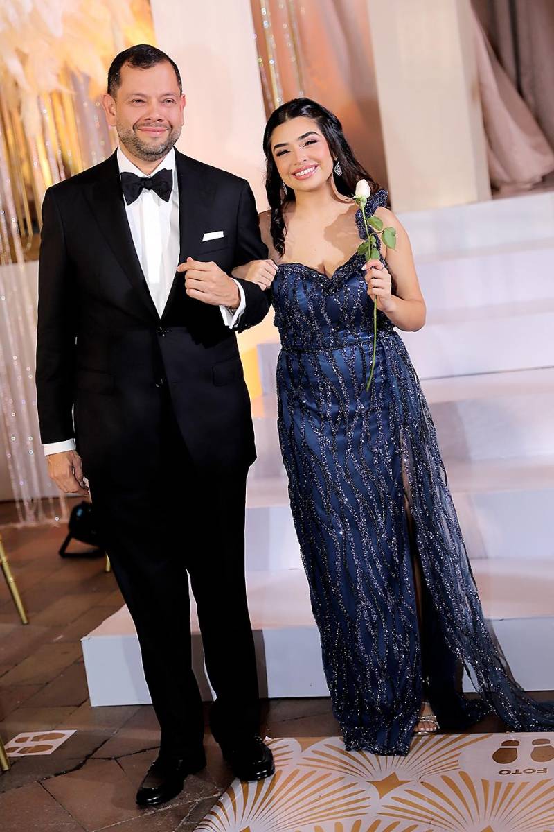 Ernesto Carrasco y su hija Valeria Carrasco Paz