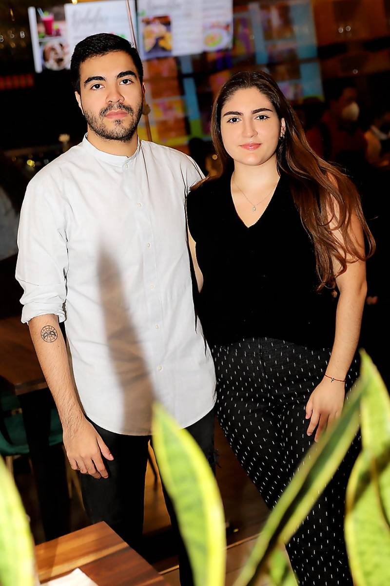 Alejandro Medrano y Valeria Núñez.