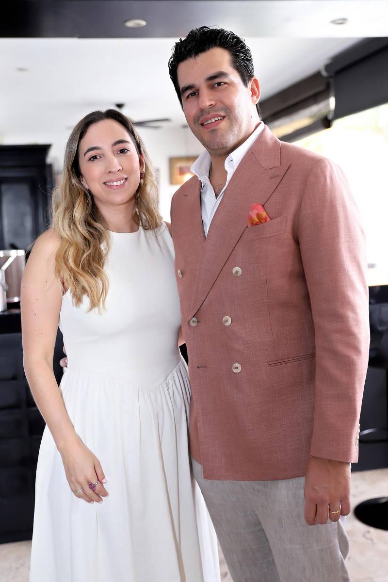 Paola Argüello y Mario Agüero.