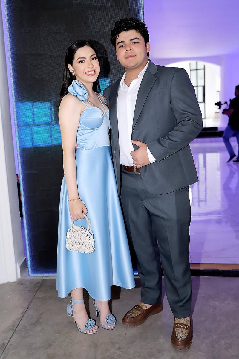 Rocío Rodríguez y Patrick Peñate.