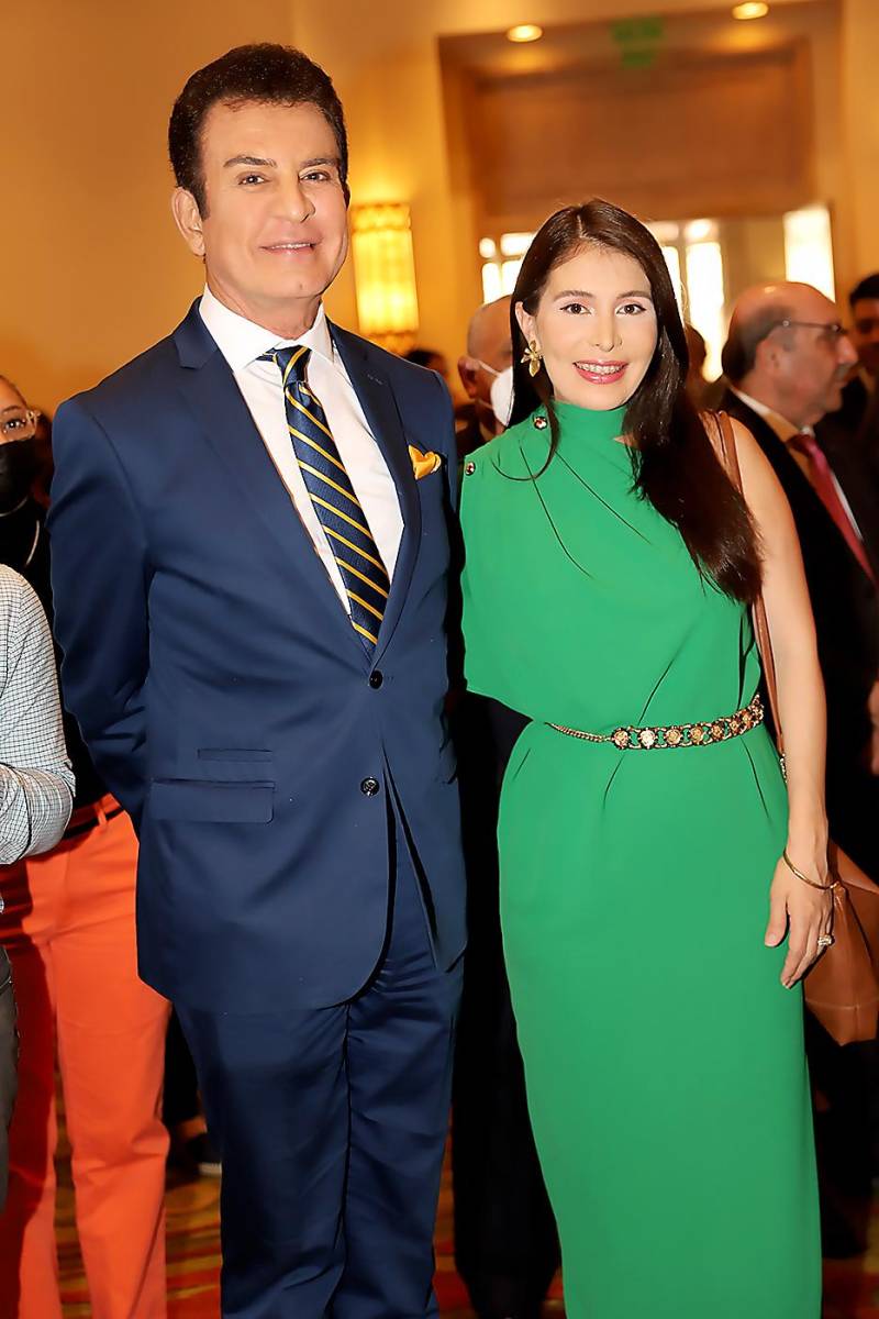 Salvador e Iroshka Nasralla