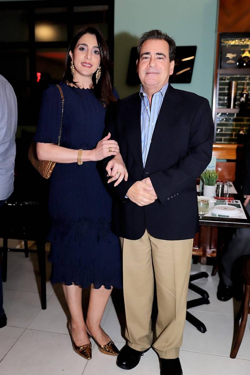 Giselle de Frech y Jimmy Frech