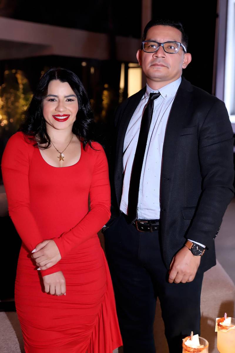 Indira Valladares y Norman López. 