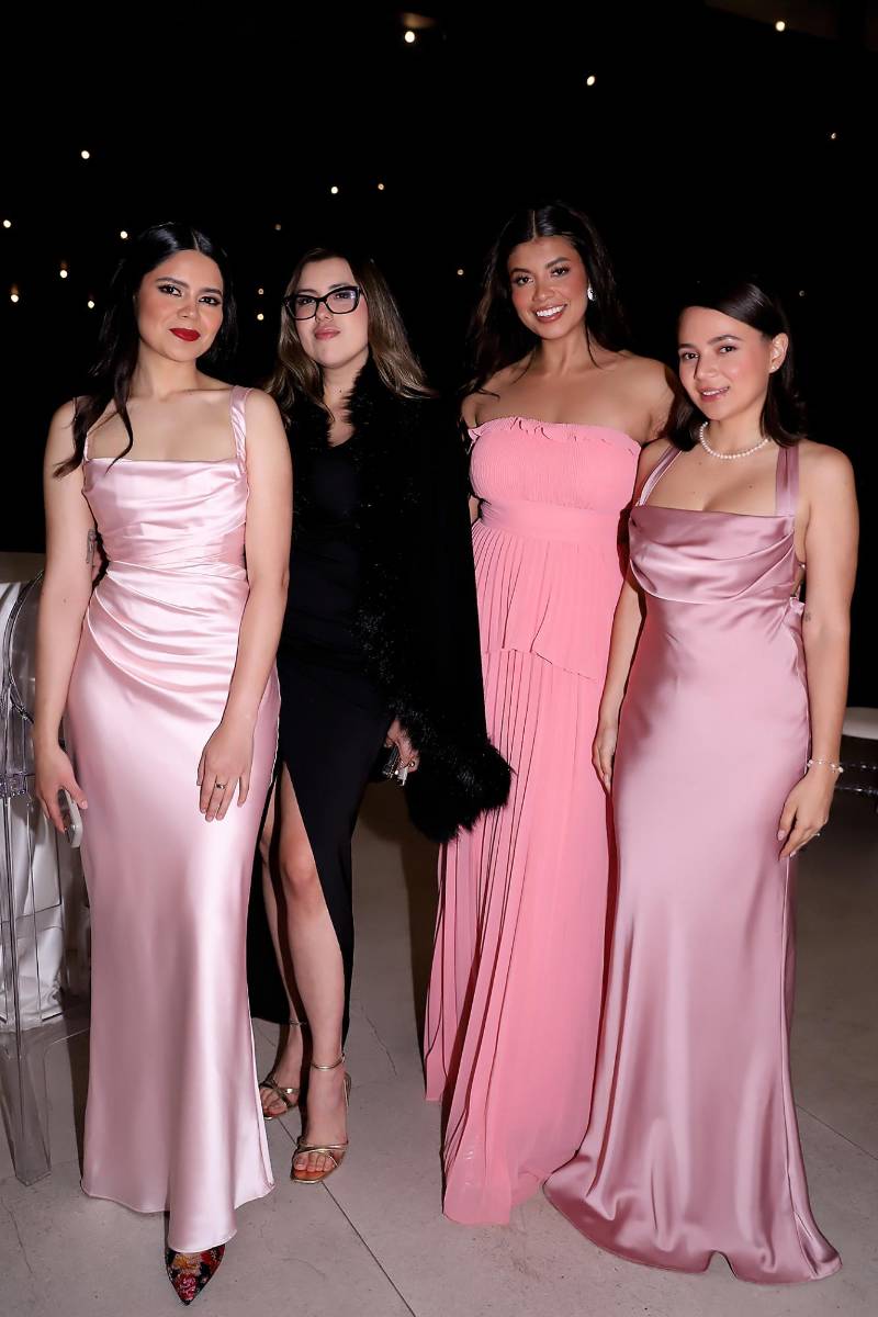 Marcela Arias, Ana Zúniga, María Beatriz López y Andrea Mejía.