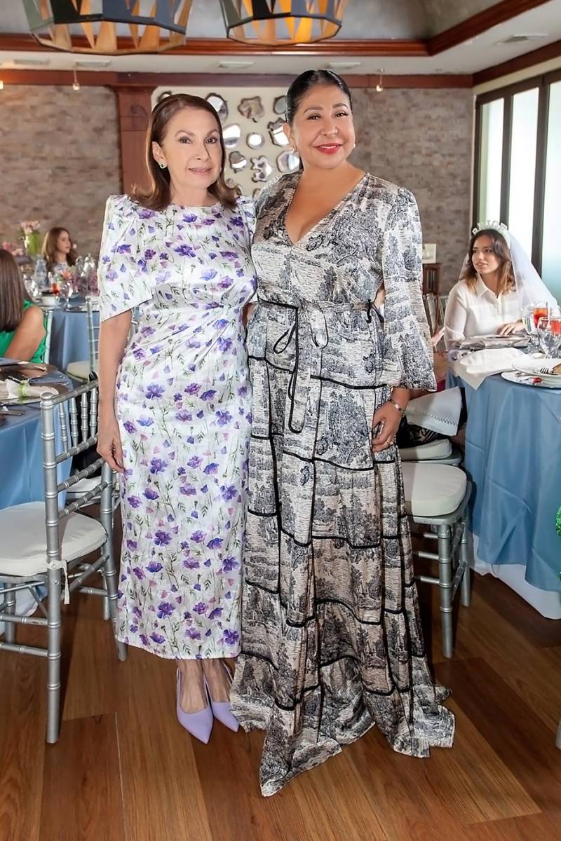 Miriam Hasbún y Katy Lagos.