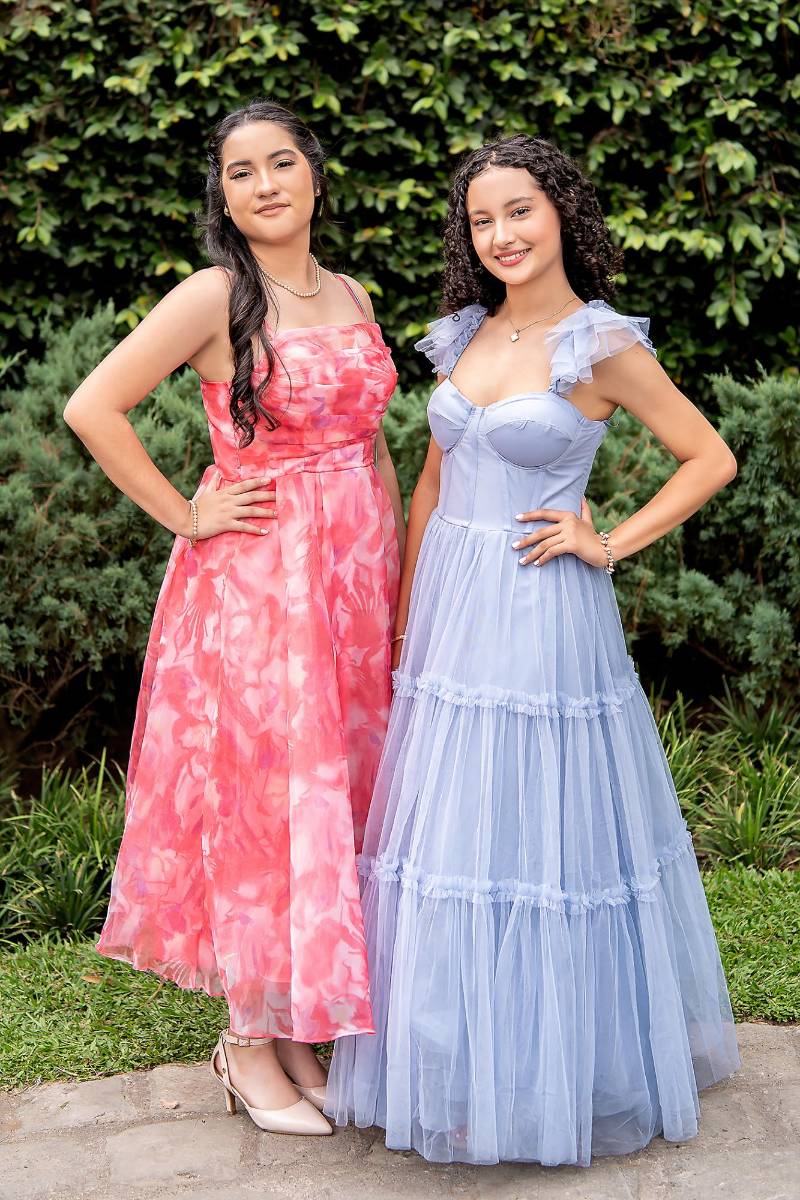 Angela Lagos y Daniela Cruz