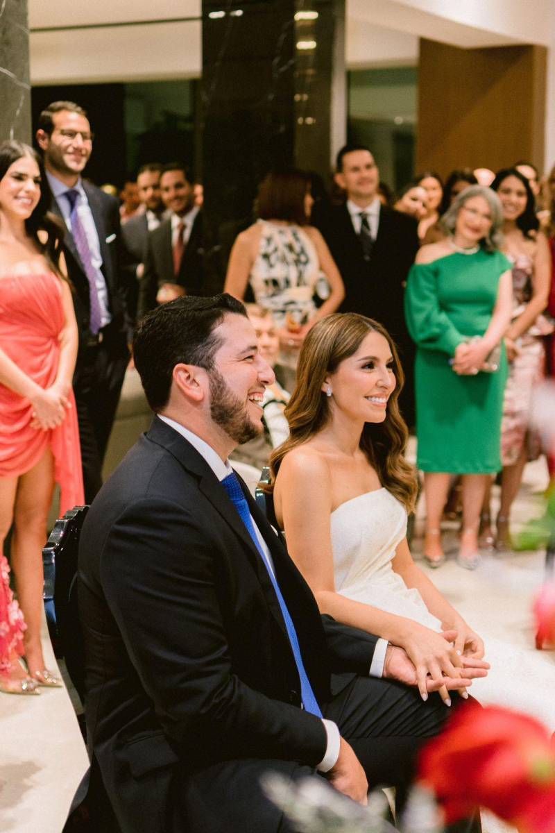 Así fue la boda Civil de Rommel Hawit y Rebecca López