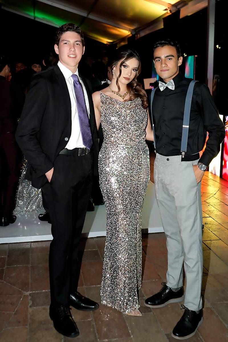 Bernardo Castellanos, Elena Fracassetti y Rafael Elvir