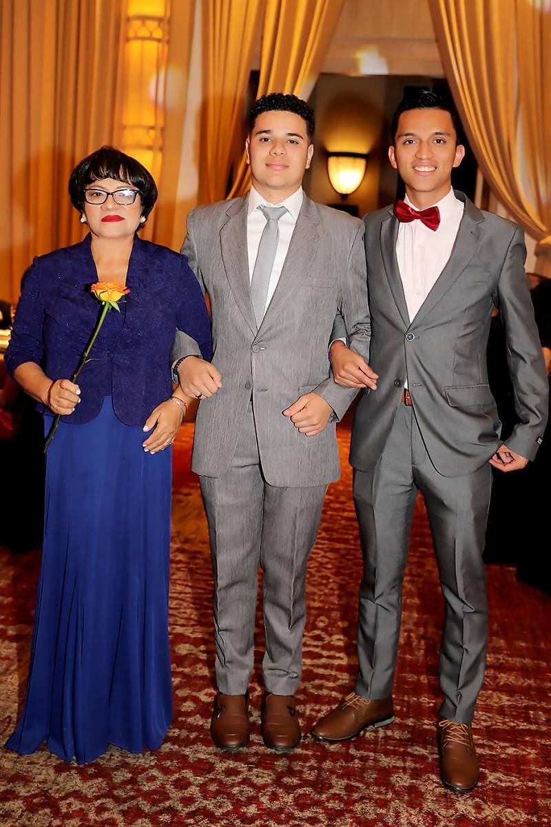 Dayli Benavides, Edwin Rodriguez y Jaffet Rodriguez