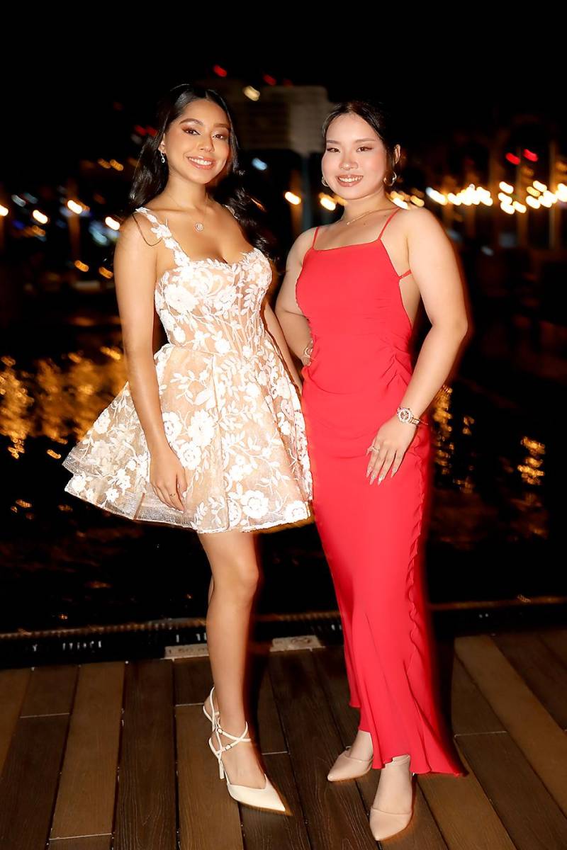 Alessandra Pérez e Isabella Qiu.