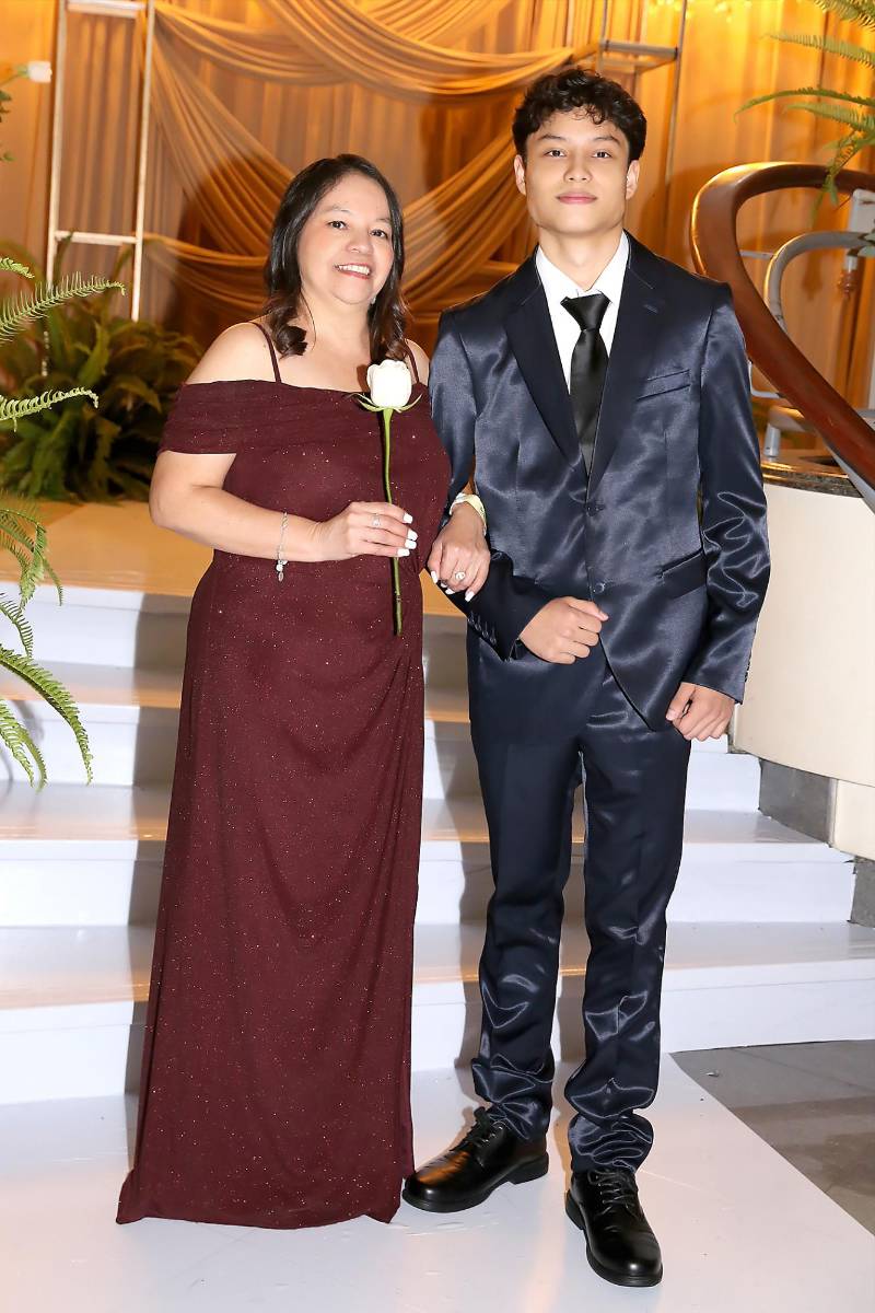 Fernando García y su madre Petronila Sánchez. 