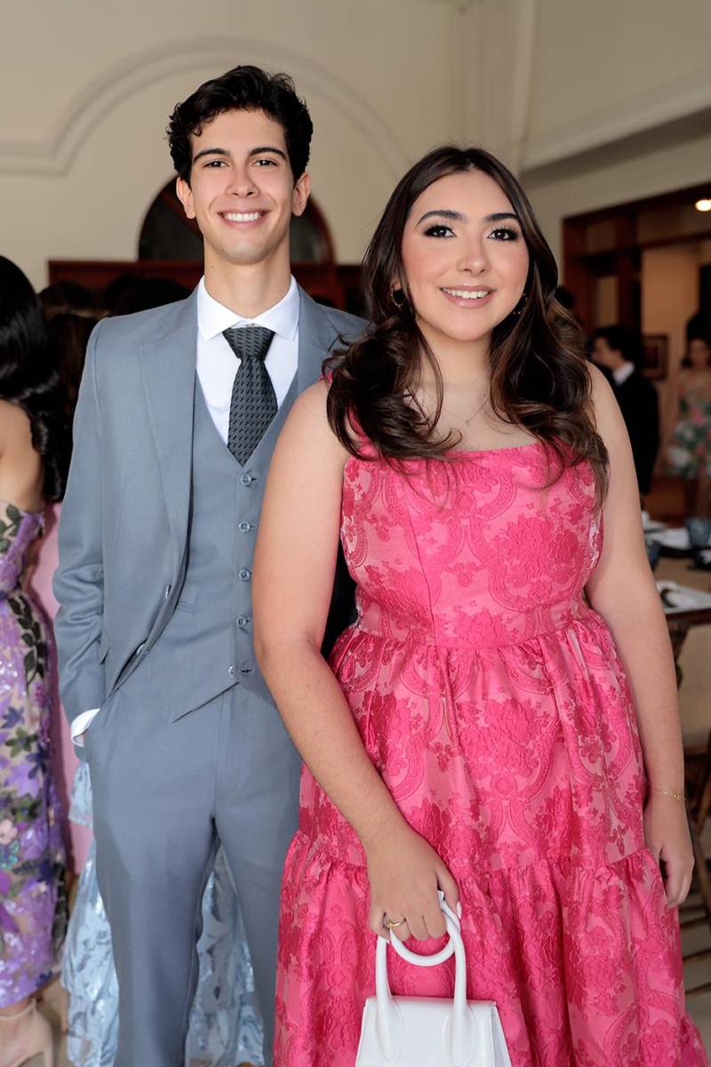 Gustavo Lara e Isabella Maradiaga.
