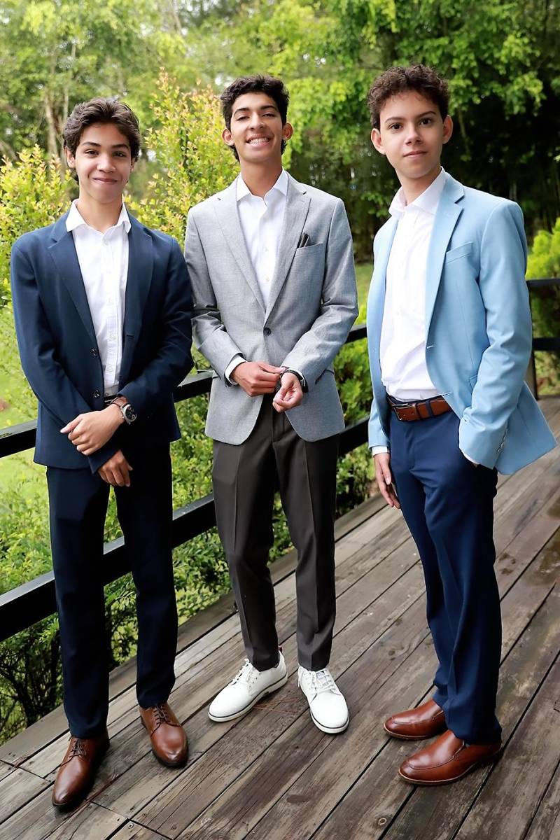 Joel López, Raúl Vásquez y Omar Suazo