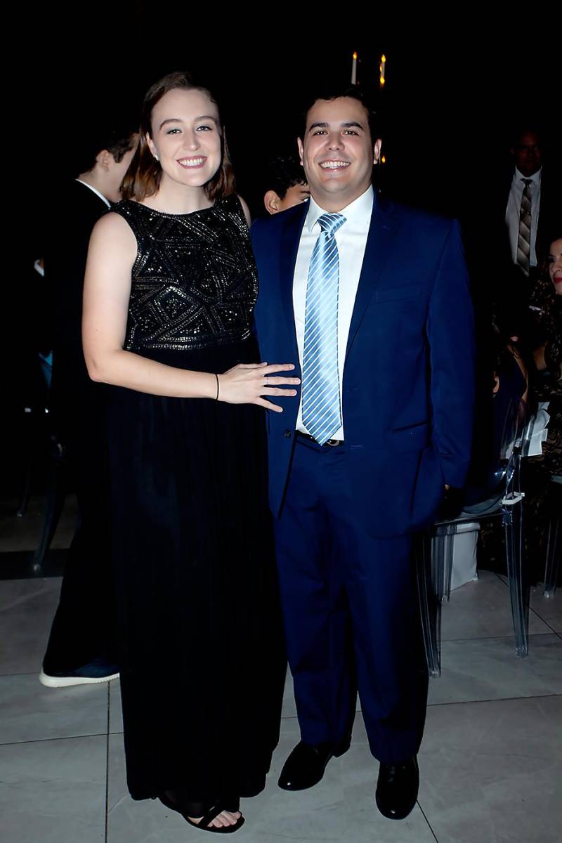 Arabella Hepburn con su esposo Fernando Vaquero