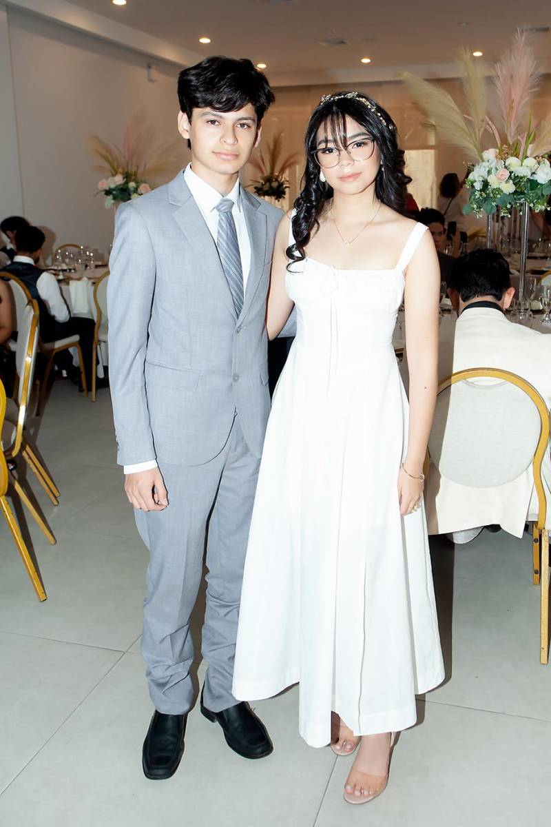 Edwin Canales y Stephania Chavéz