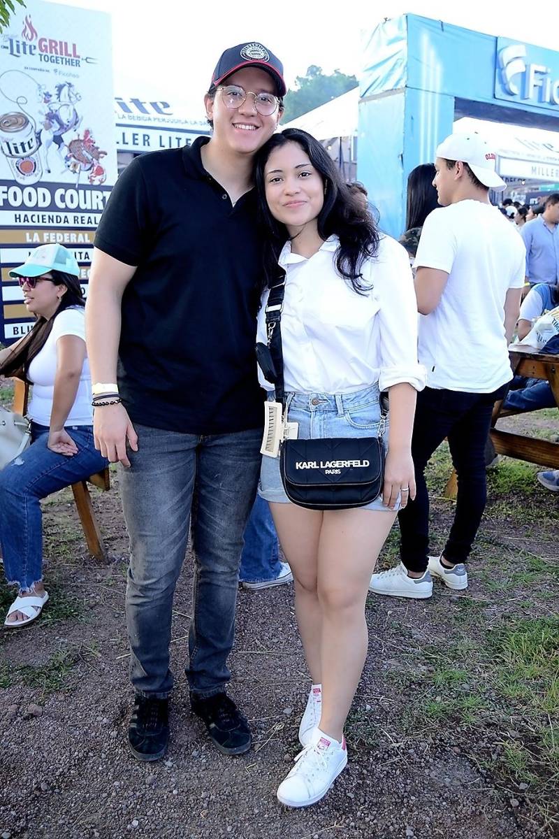 Fredy Rodríguez y Hazel Castañeda.