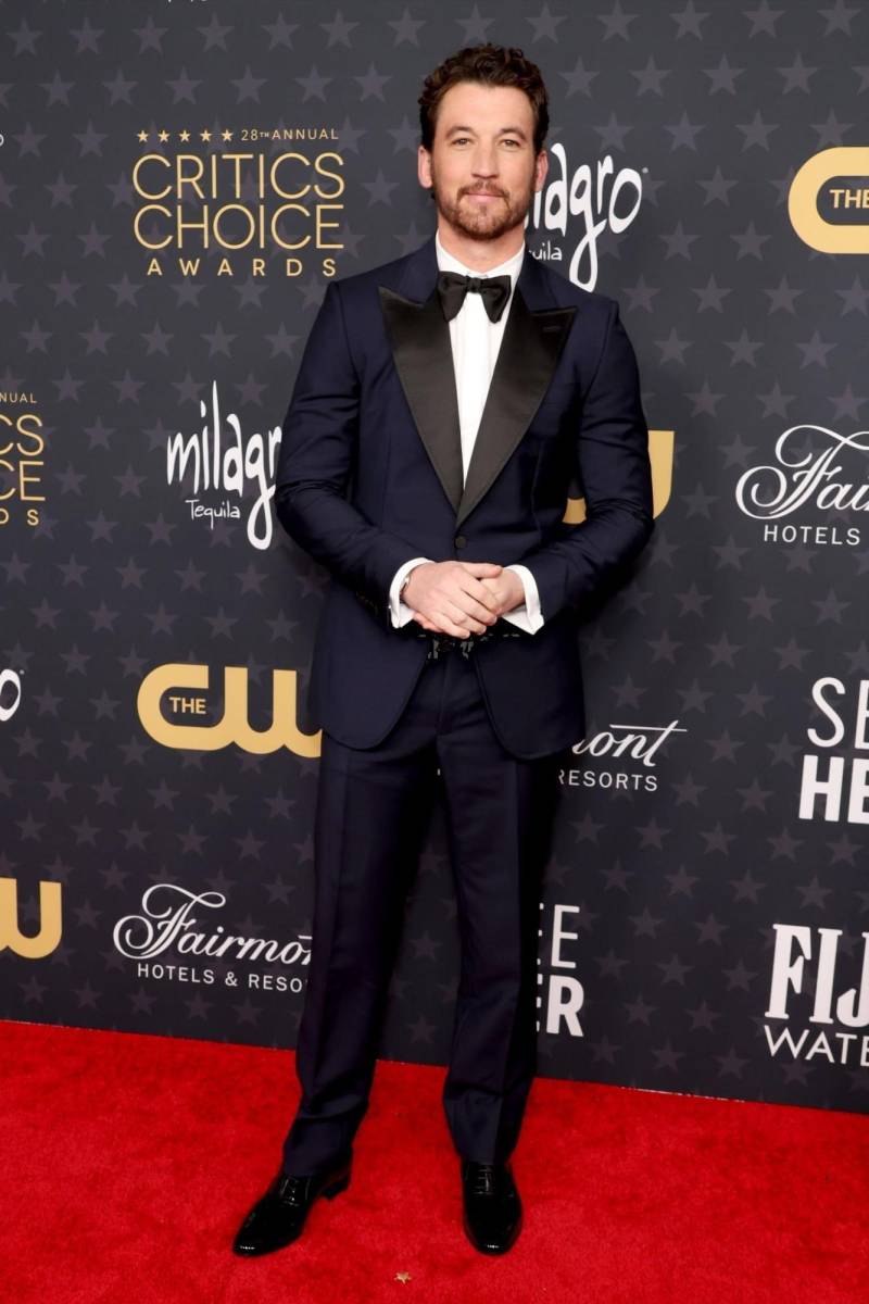 Miles Teller en Gucci.
