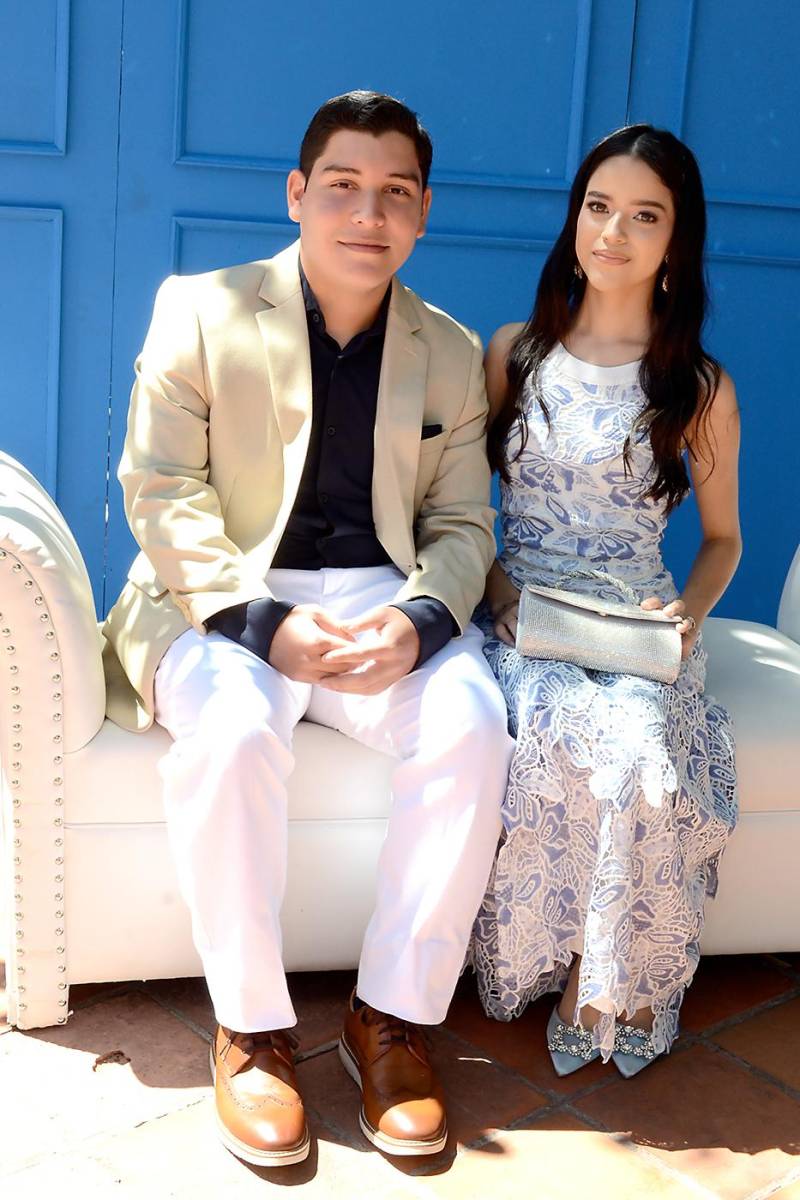 César Sánchez y Lluvia Martínez.