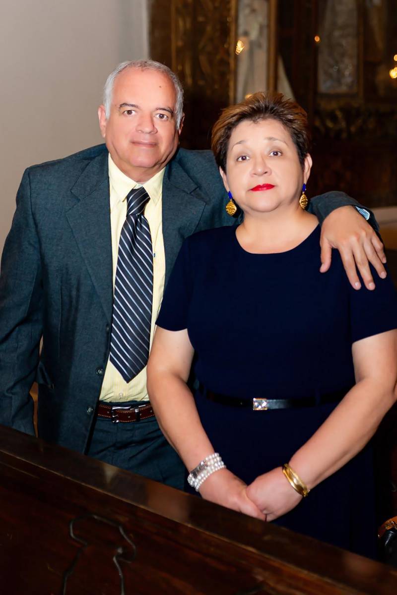 Fredy Ponce y Marlene Díaz.