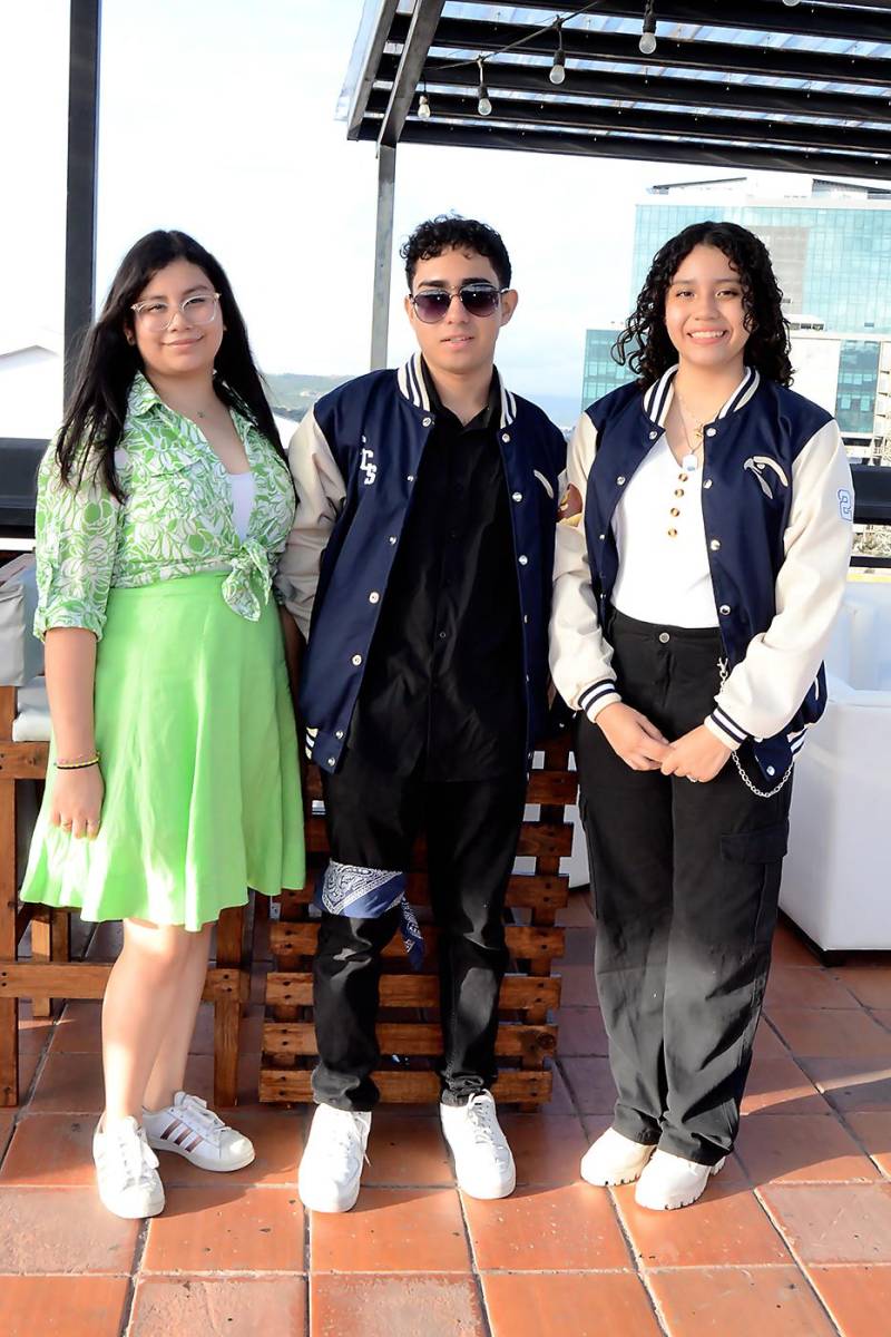 Cesia Cruz, Aldo Hernández y Kristine Montero