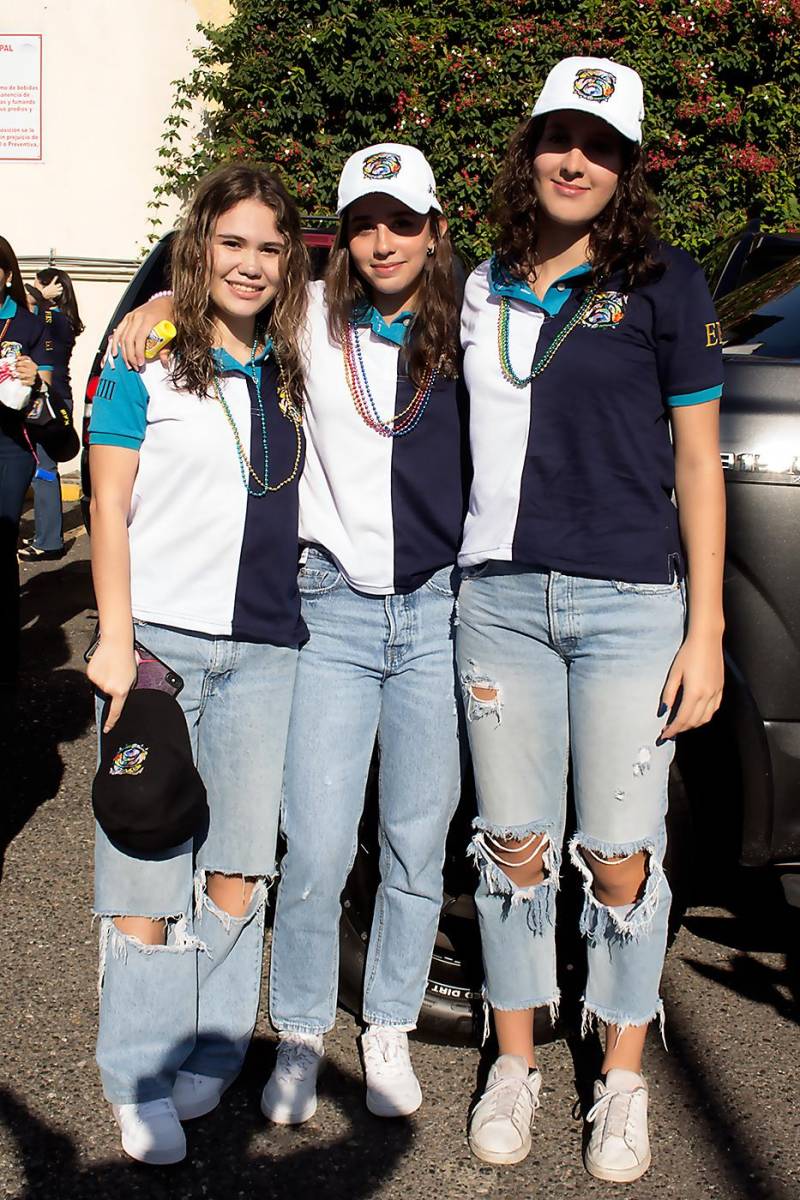 Julieta Fernández, Daniela Canahuati y Nathalia Canahuati.
