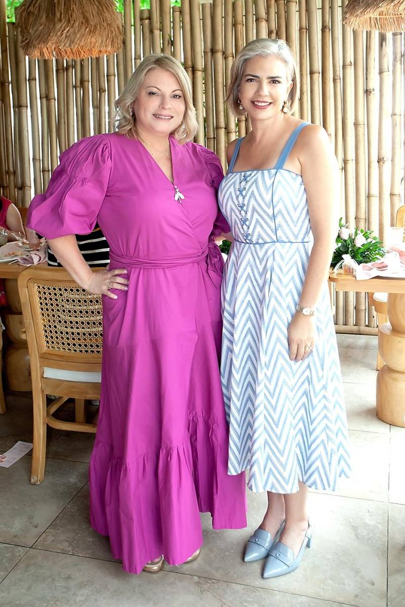 Denia Sabillón y Mayte Coello.