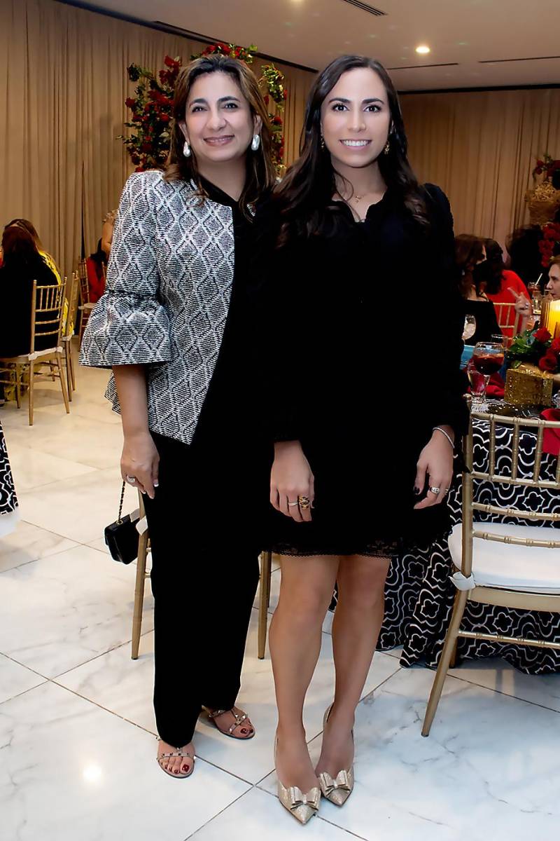 Giselle Mitri y Siham Canahuati.