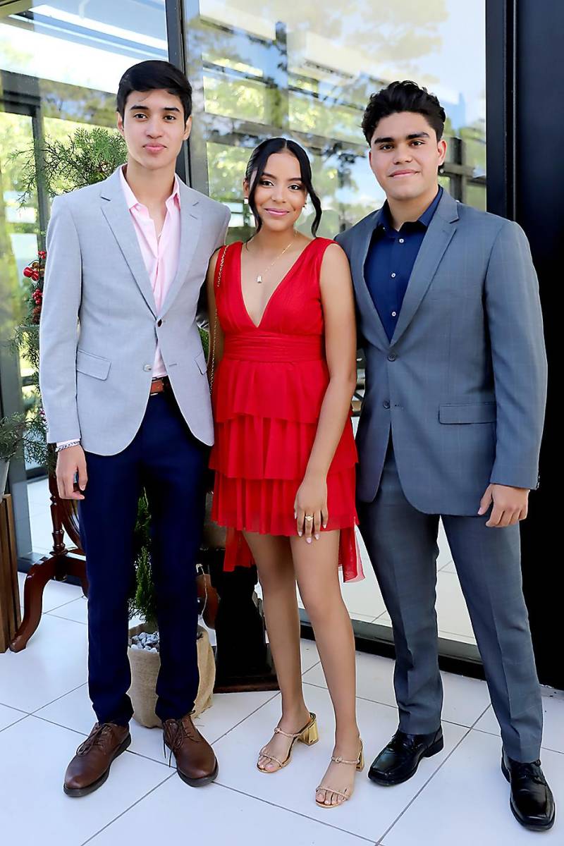 Salvador Jiménez, Valentina Mejía y José Jairo Cruz