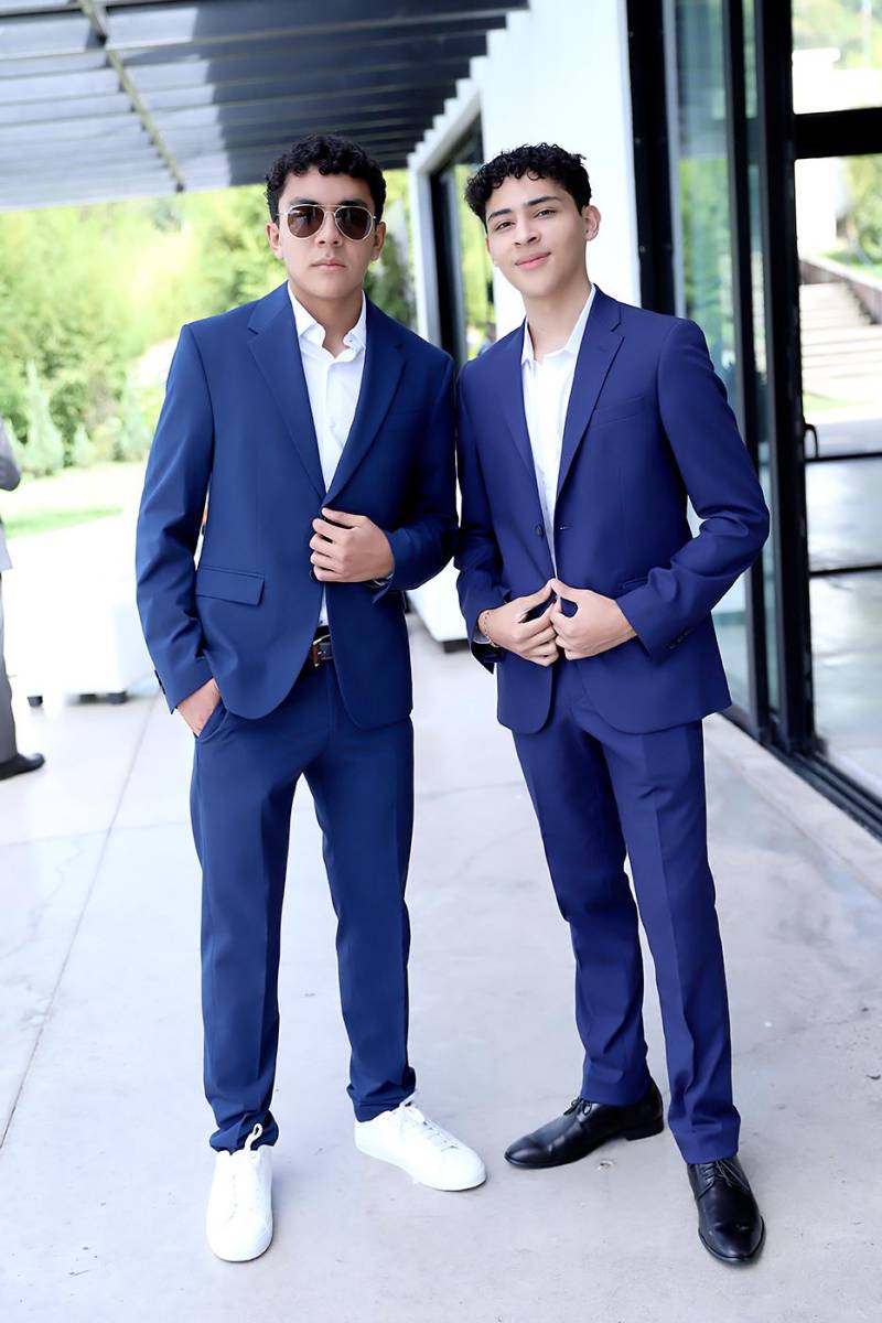 Marco López y Eric Fortín. Marco López y Eric Fortín.