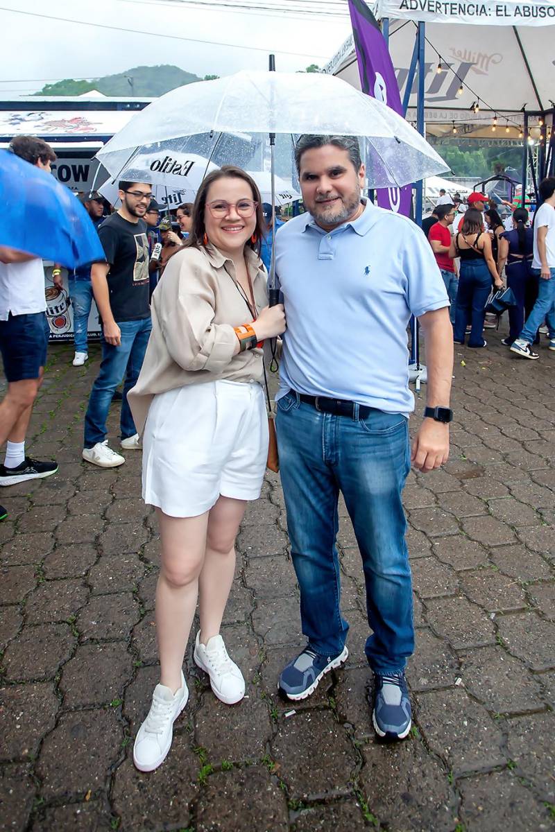 Ninous y Ricardo Bahr.