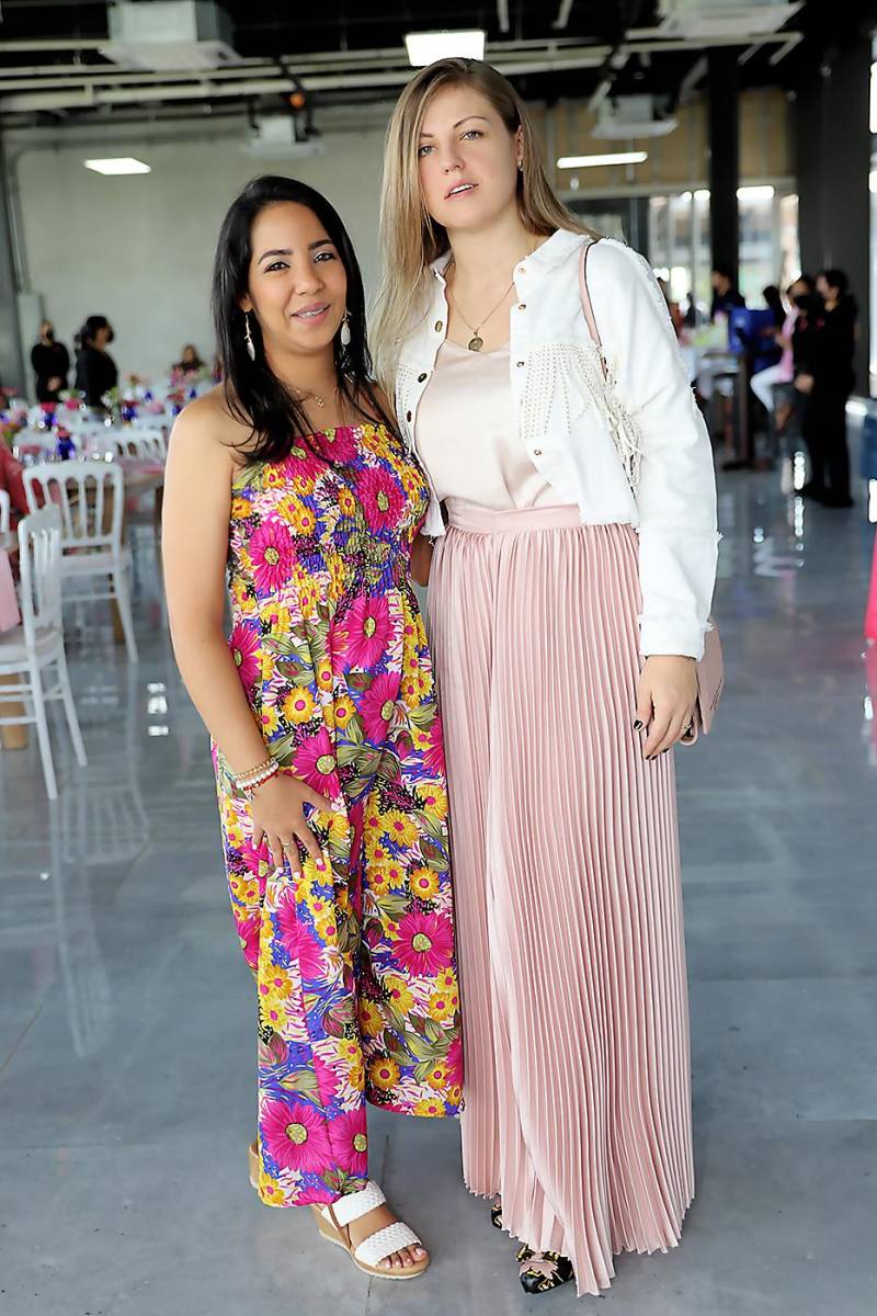 Christel Cano y Svitlana Moreno.