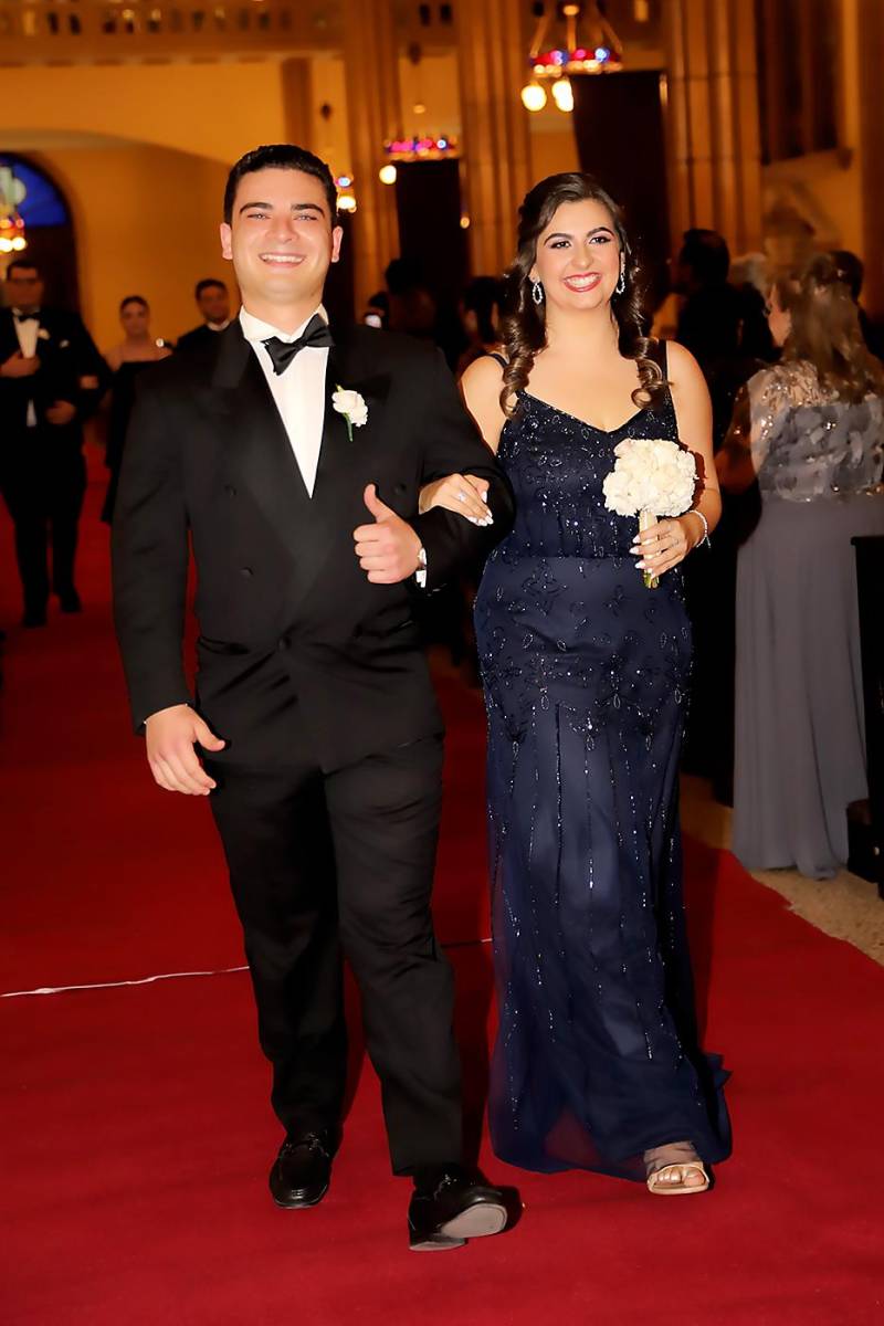 Juan Angel Bueso y Stephanie Mourra