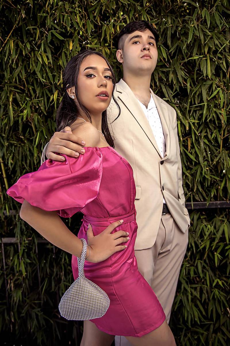 Natalie Suazo y Luis Robelo