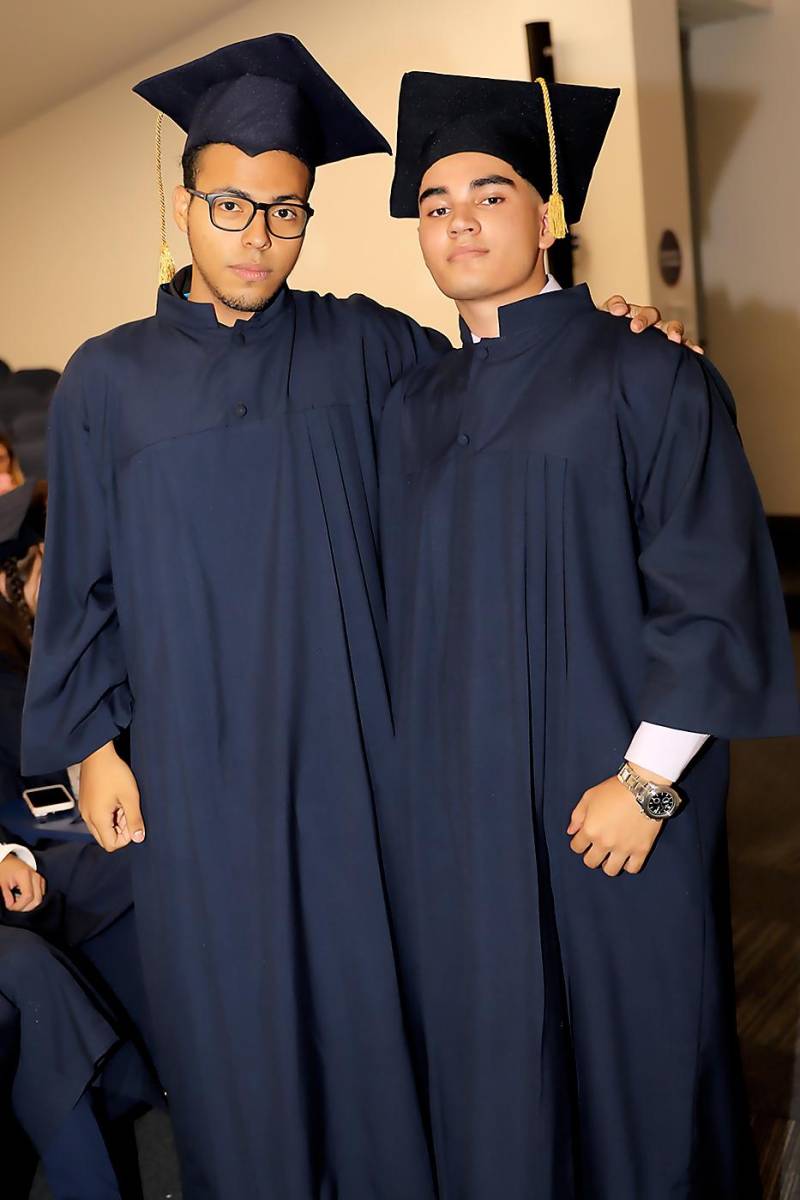 Rafael Barahona y César Meza