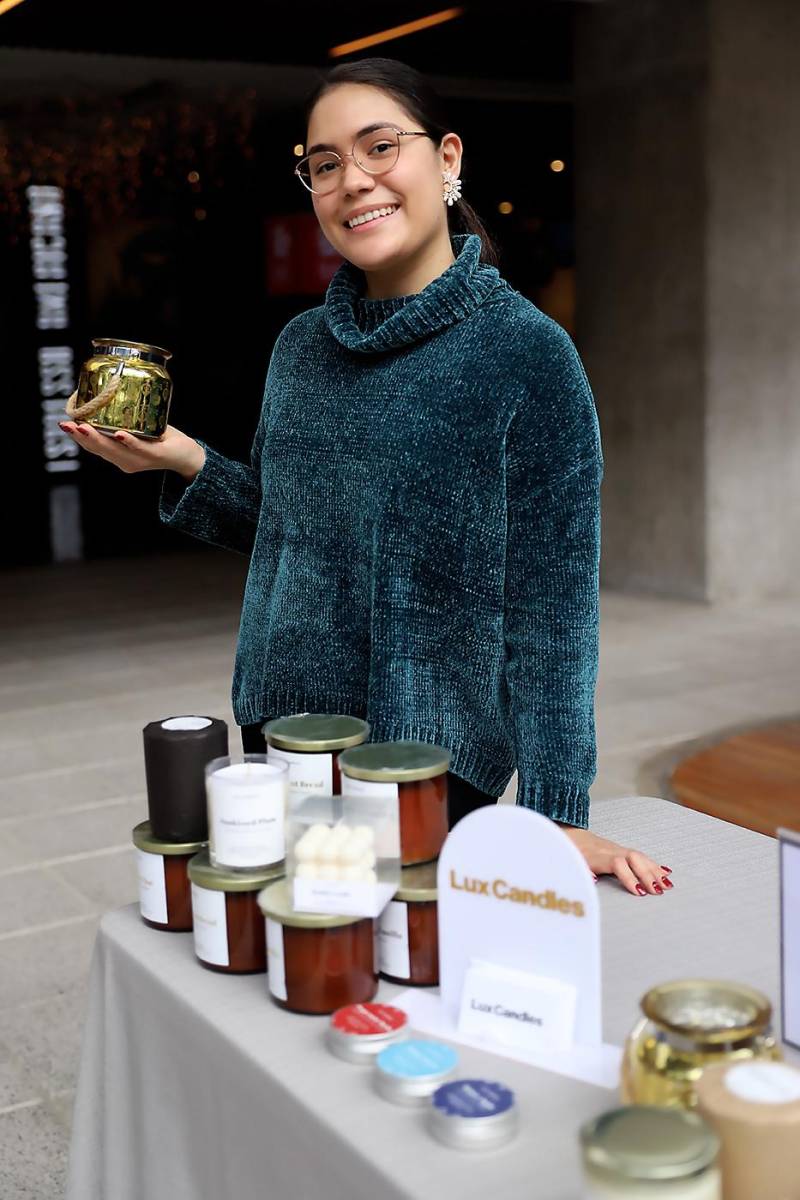 Diana Galo de Lux Candles, velas aromáticas, hechas a mano, elaboradas con cera de soya